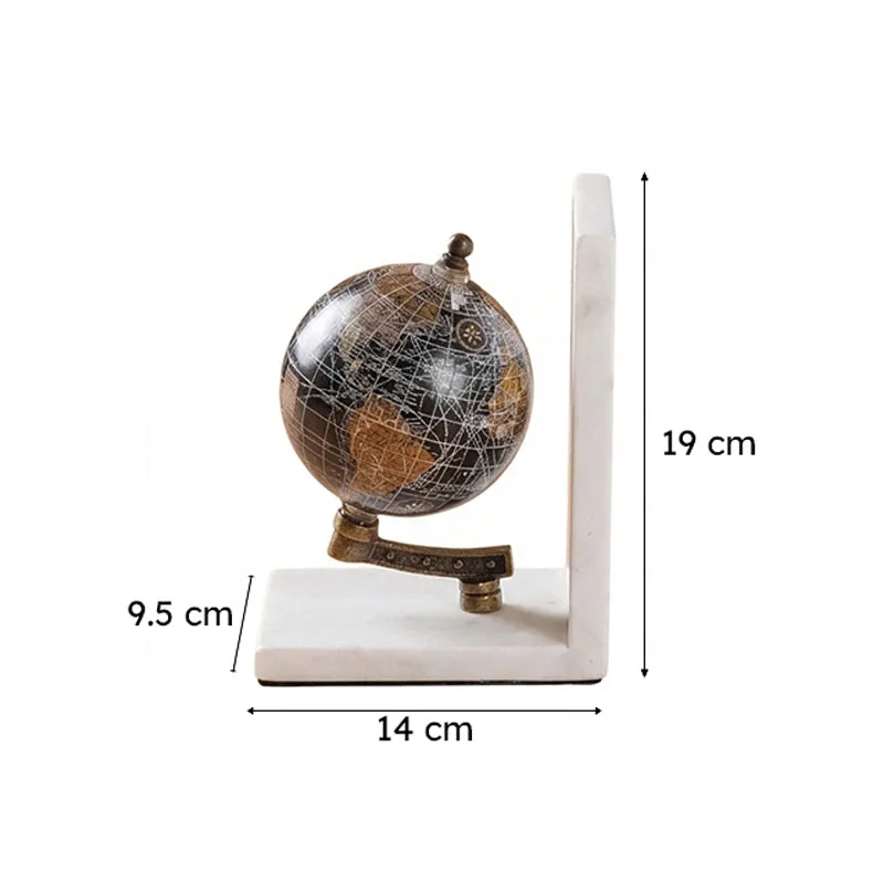 Cartographica Book End (Black) - Set Of Two media 7