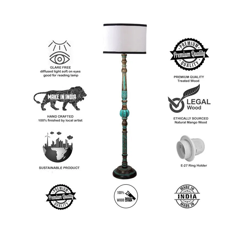 CylindraEdge Luxe Floor Lamp (White) media 7