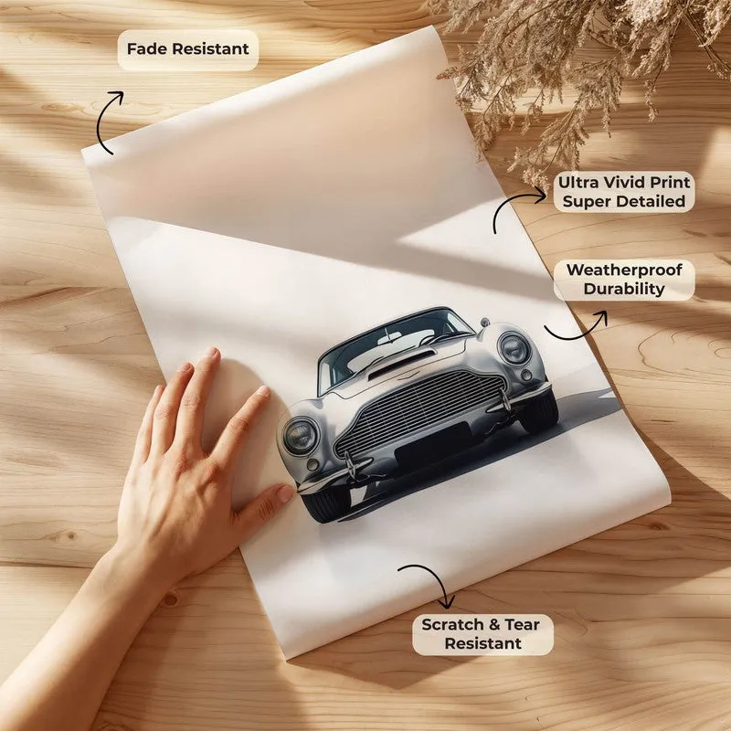 Classic Elegance Wall Poster - Grey media 8