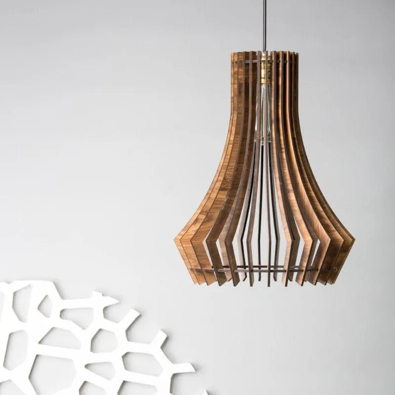 Reef Wooden Ceiling Lamp media 3