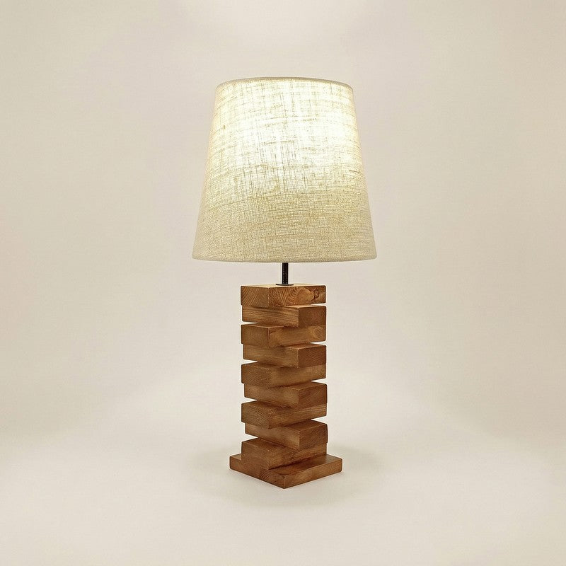 Iridessa Jute Table Lamp - Brown,White media 6