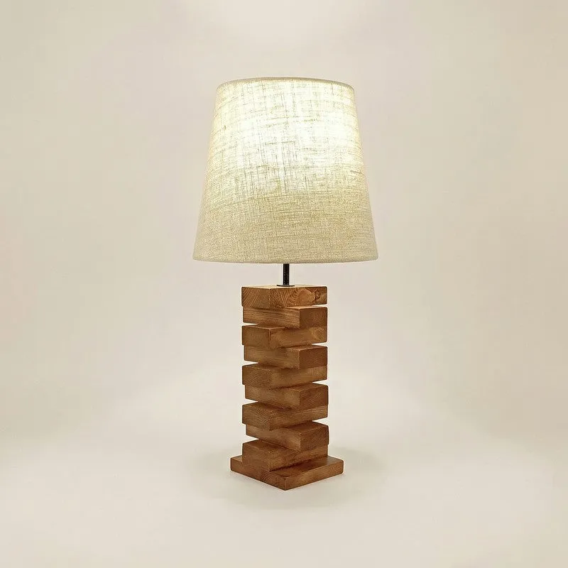 Iridessa Jute Table Lamp - Brown,White media 6