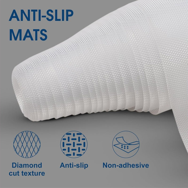 Laxis CleanNest Shelf Liner Mat - White media 8