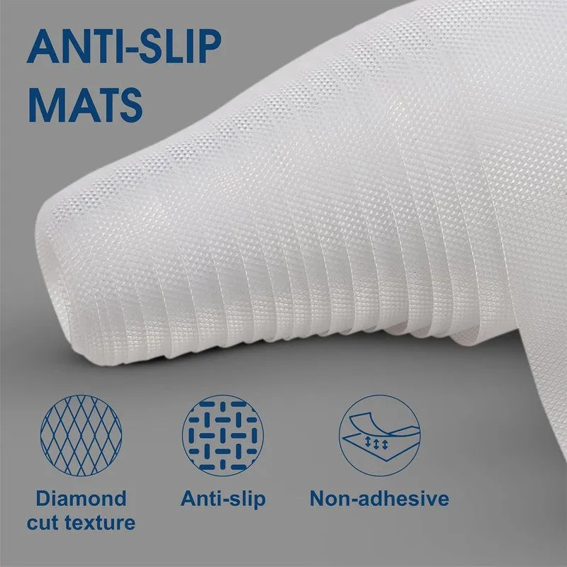 Laxis CleanNest Shelf Liner Mat - White media 8
