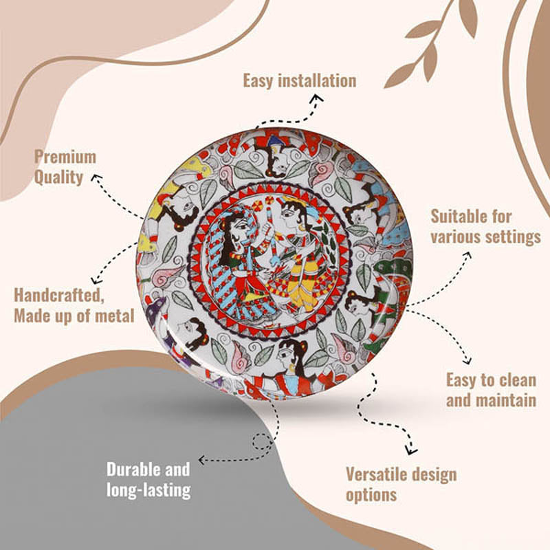 Lisha Ethnic Wall Plate media 3