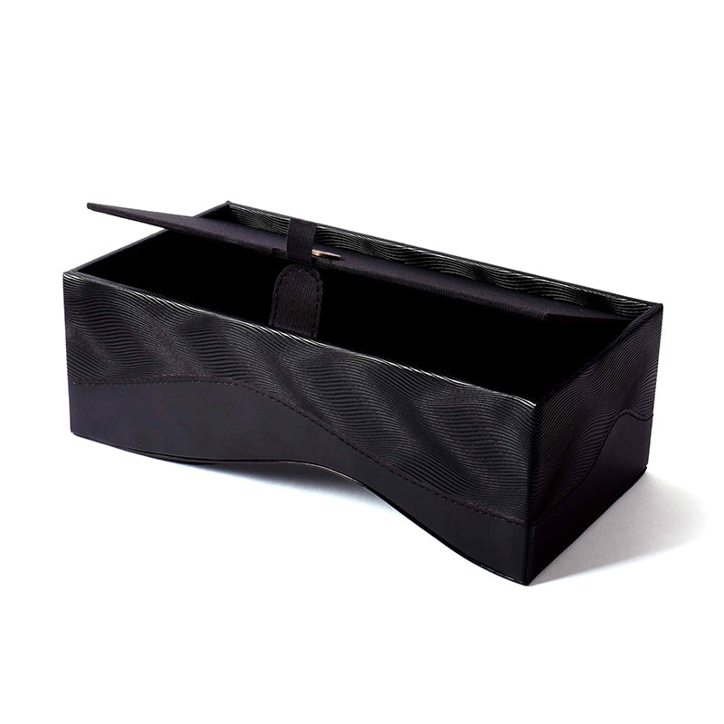 Veltrix Faux Leather Tissue Holder - Black media 4