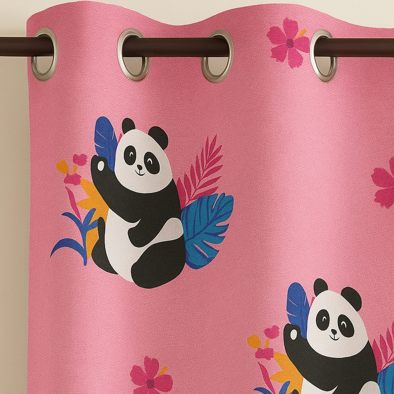 Panda Paradise Drapes Curtain - Set Of Three media 3