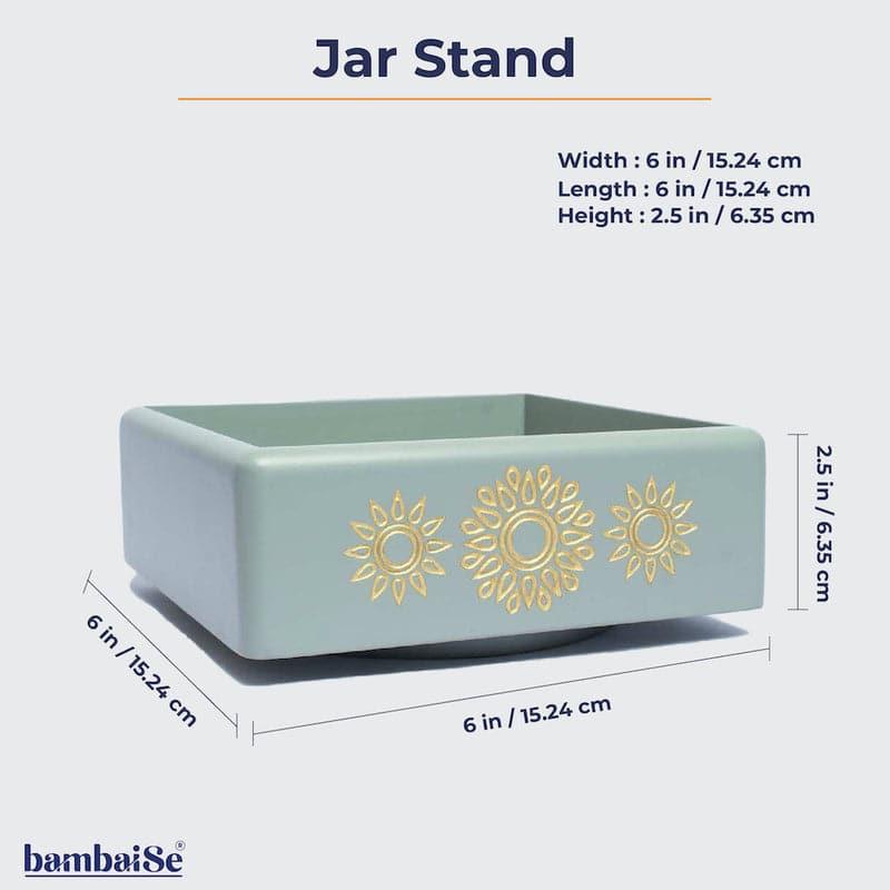 Igna Mandala MDF Rotating Jar Tray media 7