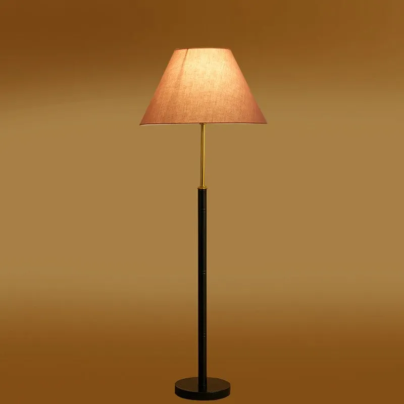 Halo Beam Wooden Floor Lamp - Grey media 7