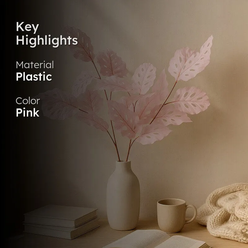 Bloom Everlasting (Pink ) Realistic Faux Flower - Set Of Two media 2