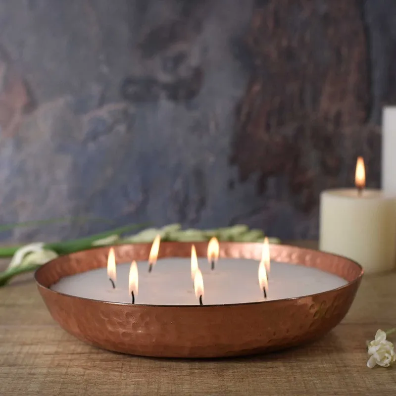 Glowforge Copper Vanilla Scented Soy Wax Candle media 2