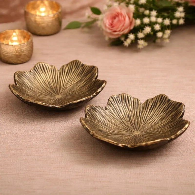 Aureflora Accent Bowl (Brown) - Set Of Two media 3