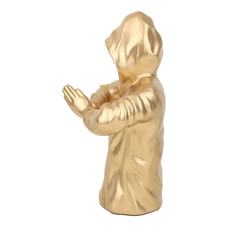 Hooded Ronin Showpiece - Gold media 4