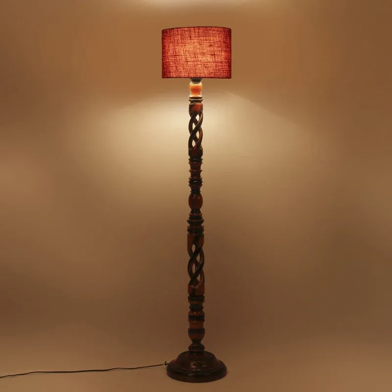 SlateRay Floor Lamp (Maroon) media 4