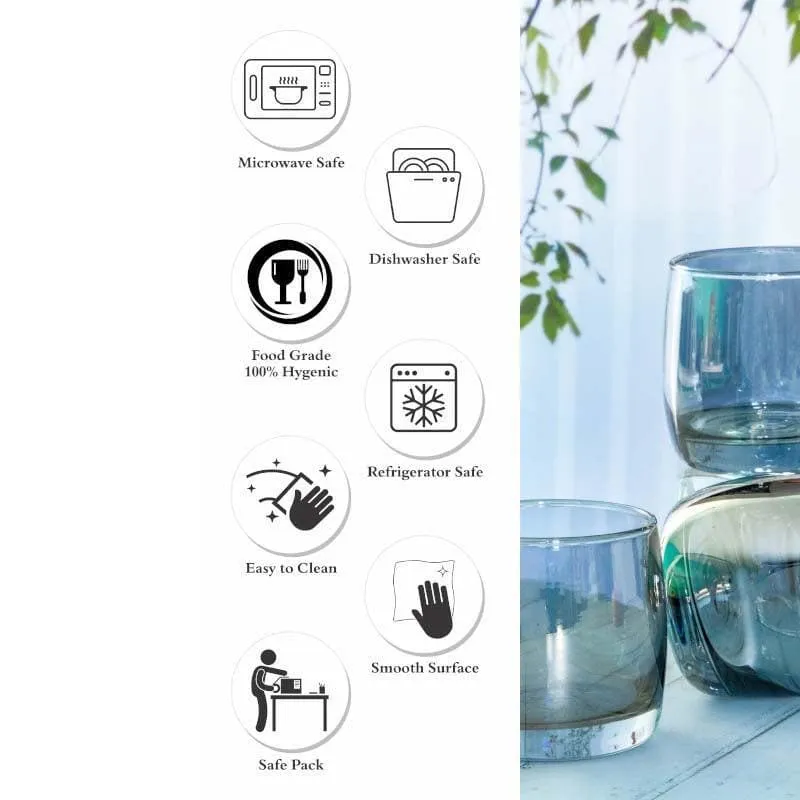 Zengo Glass Tumbler (315 ML) - Set Of Six media 5