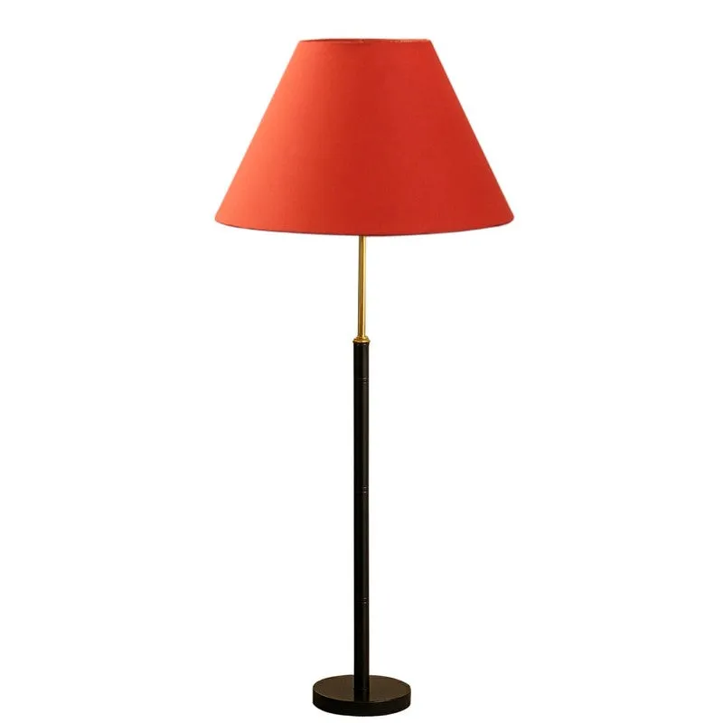 Halo Beam Wooden Floor Lamp - Orange media 5
