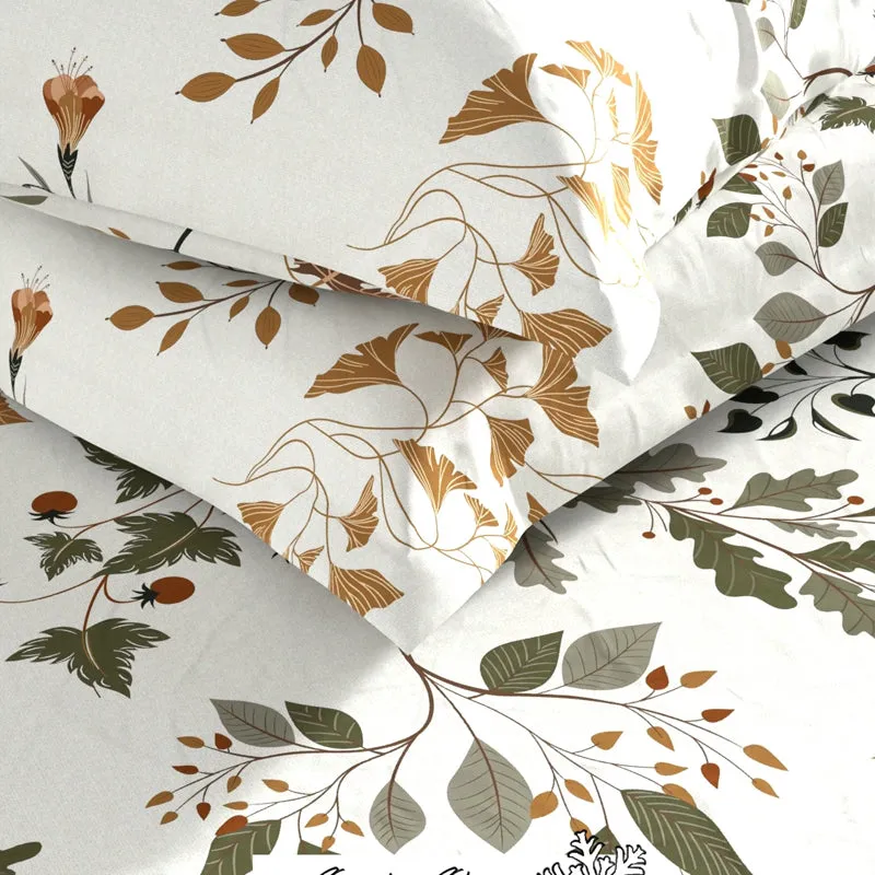 Petite Flora Microfiber Bedsheet - 140 GSM media 5