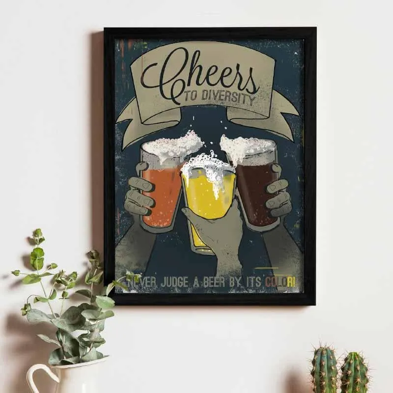 Cheers To Life Wall Art media 1