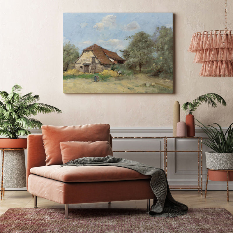 Stone Cottage Wood Wall Art