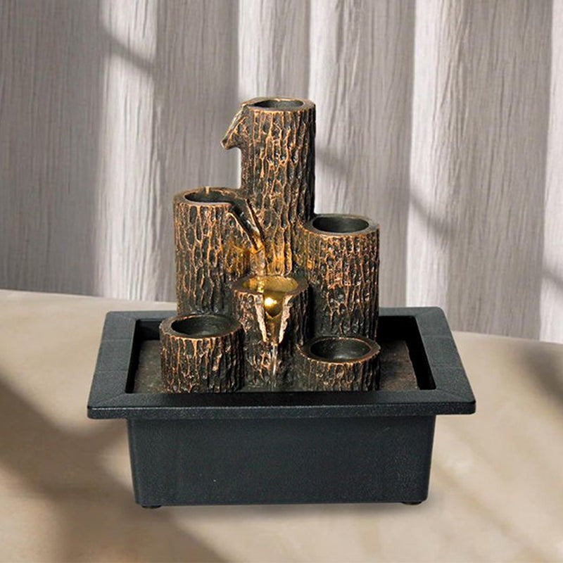 Timber Flow Table Top Fountain image 6