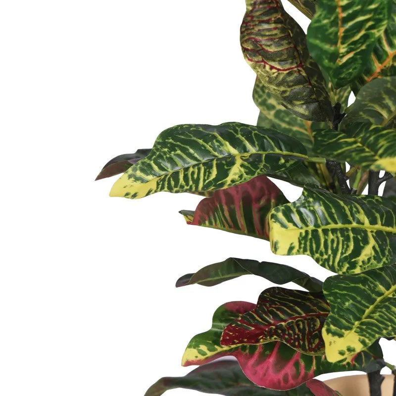 Urban Bloom Artificial Potted Plant With Fiber Pot - 2.5 Feet media 5