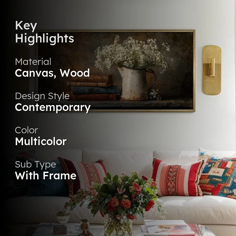 Rustic Lullaby Canvas Wall Painting With Frame media 2