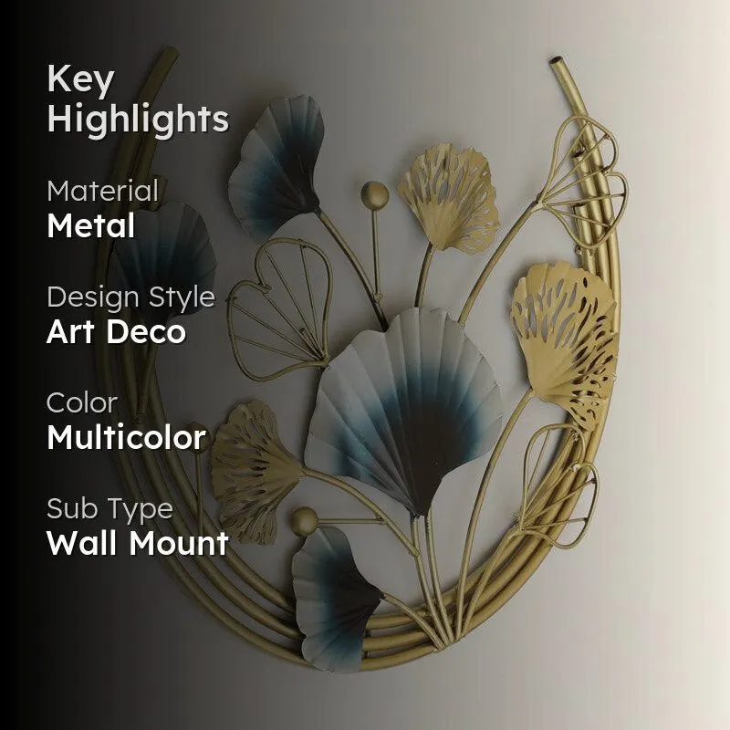 Rusaliya Floral Metal Wall Accent media 2