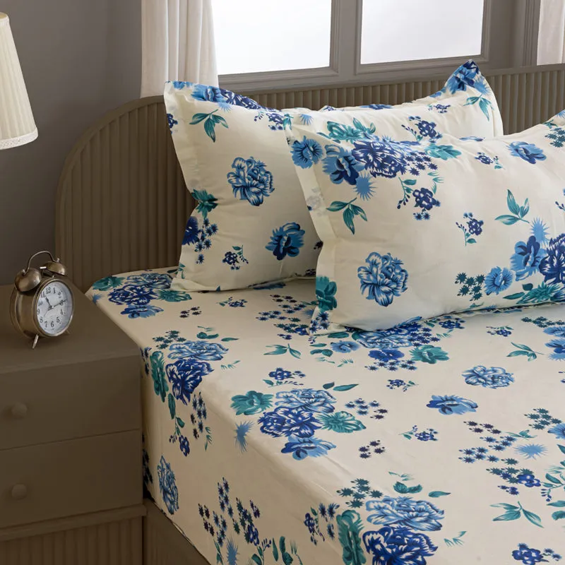 Swayam Endless Winter Cotton Bedsheet - 144 TC media 6