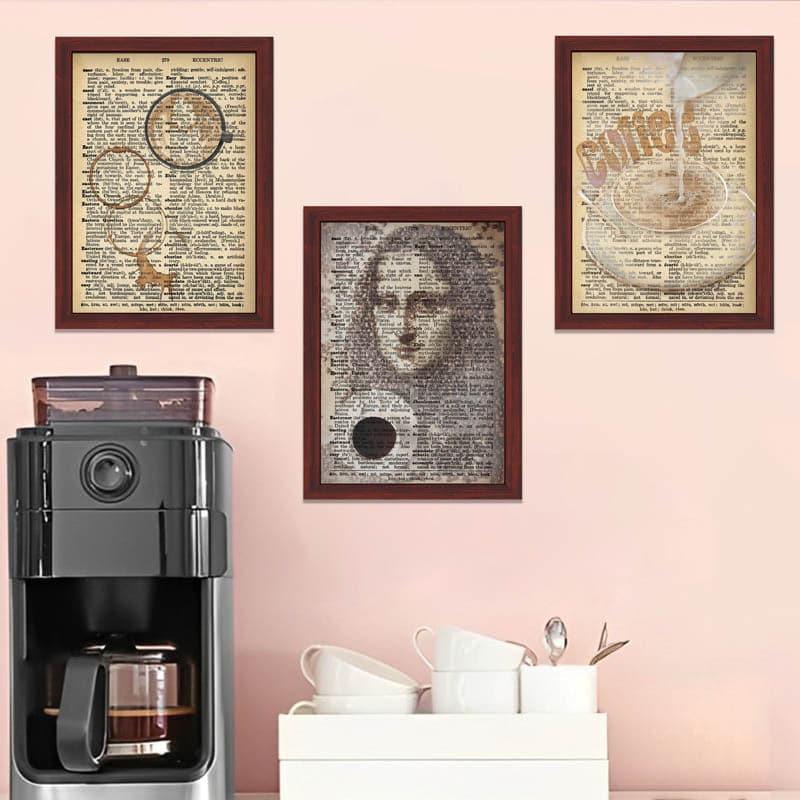 Mona Lisa Glory Wall Art - Set Of Three