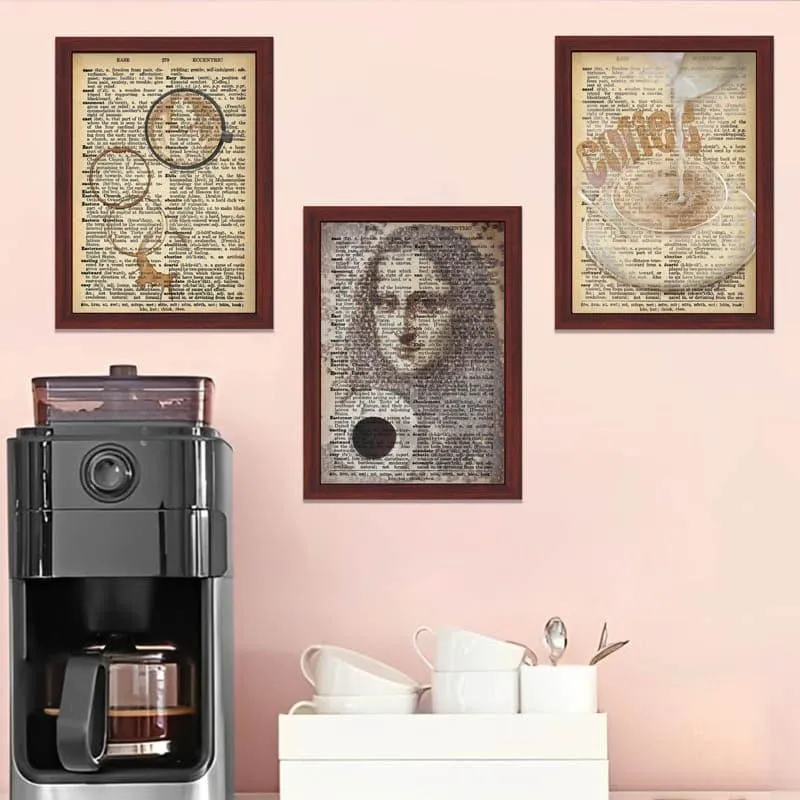 Mona Lisa Glory Wall Art - Set Of Three media 1