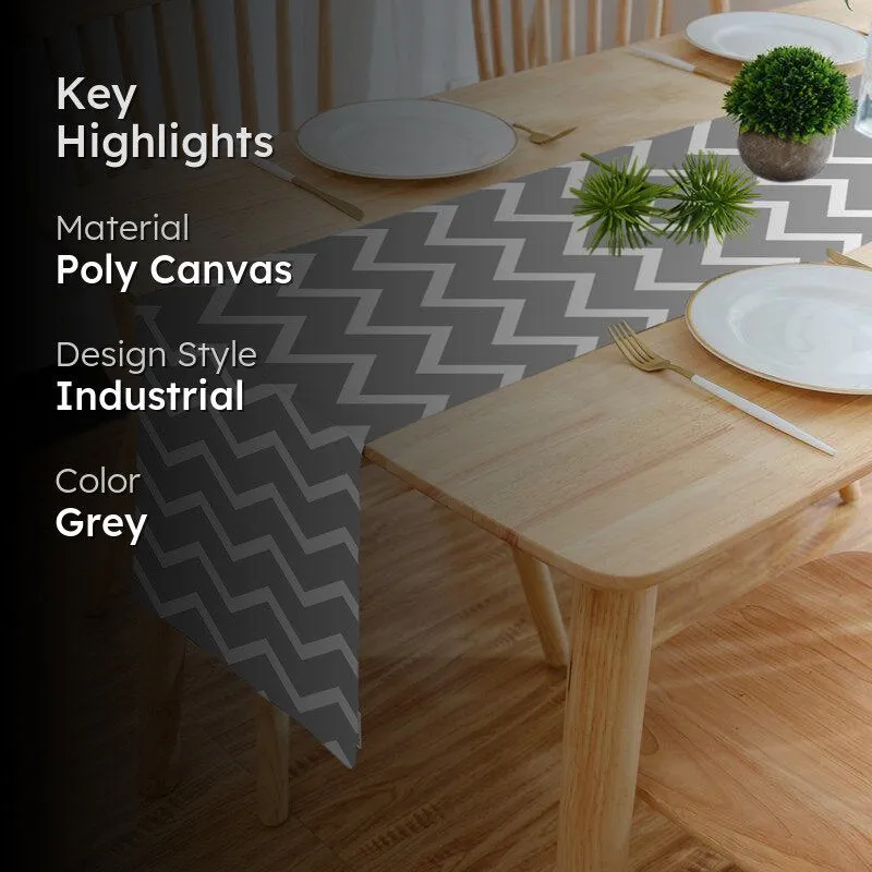 Wade Poly Canvas Table Runner - 2
