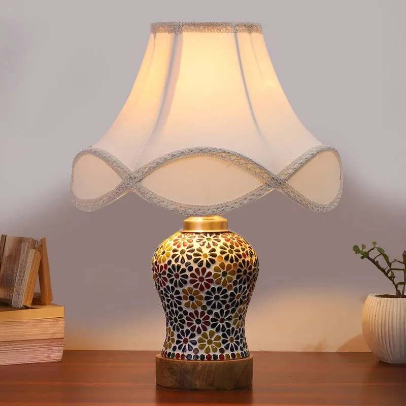 Aurelia Arc Wooden Table Lamp - Multicolor media 3