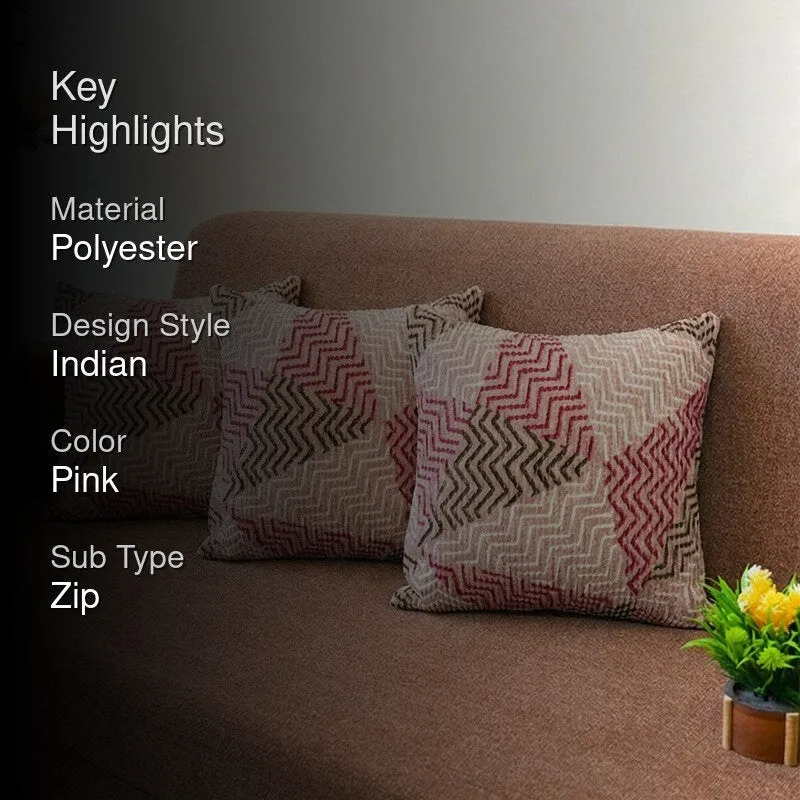 ModMatrix Cushion Cover (Pink) - Set Of Three media 2