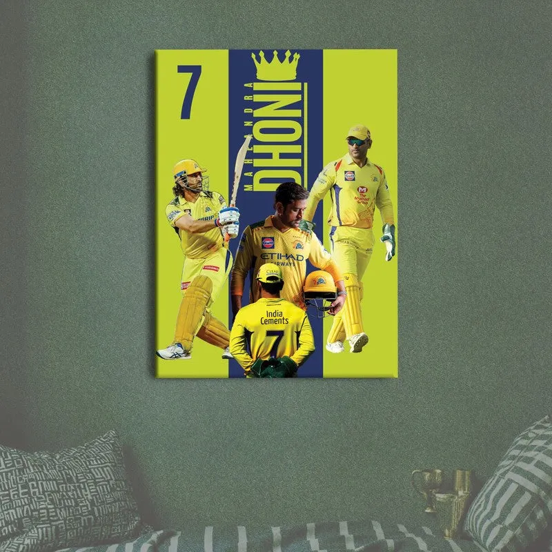 Dhoni Canvas Wall Art media 7