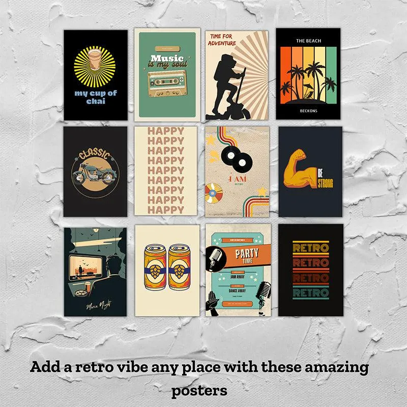 Retro Ramp Wall Poster - Set Of Twelve media 4