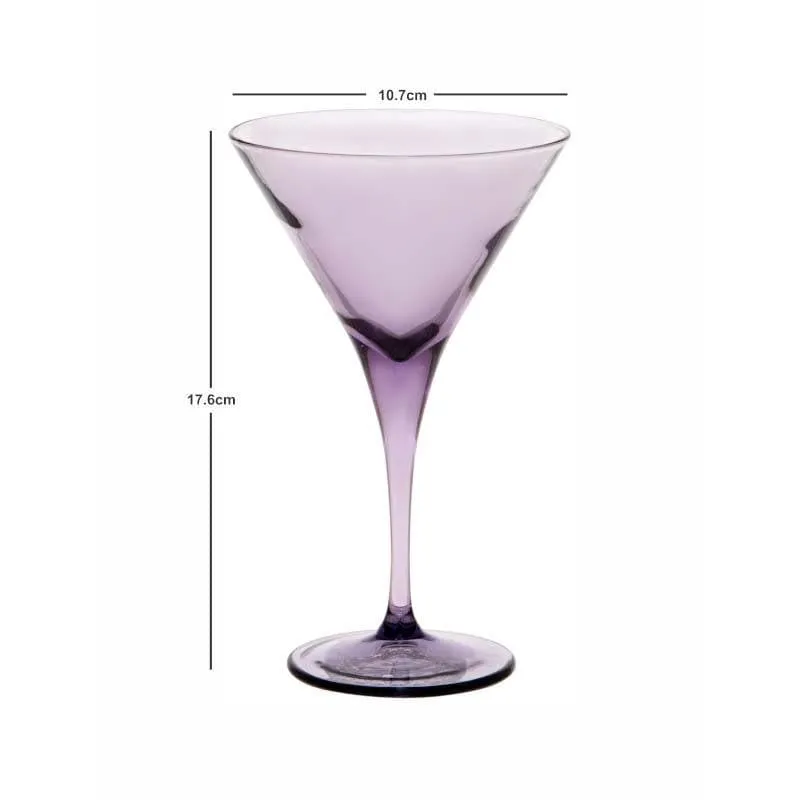 Pasabahce Asica Martini Glasses (250 ML) - Set Of Six media 4