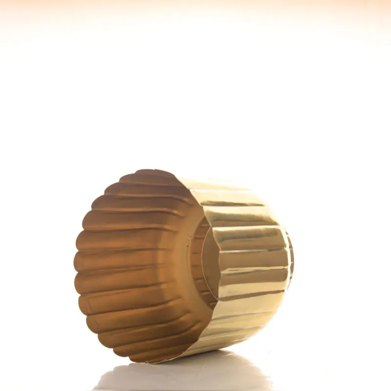 Cosie Coral Planter - Gold media 4