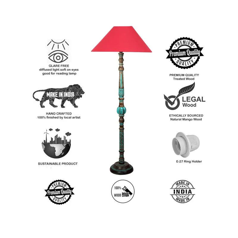 Horizon Glow Floor Lamp (Red) media 7
