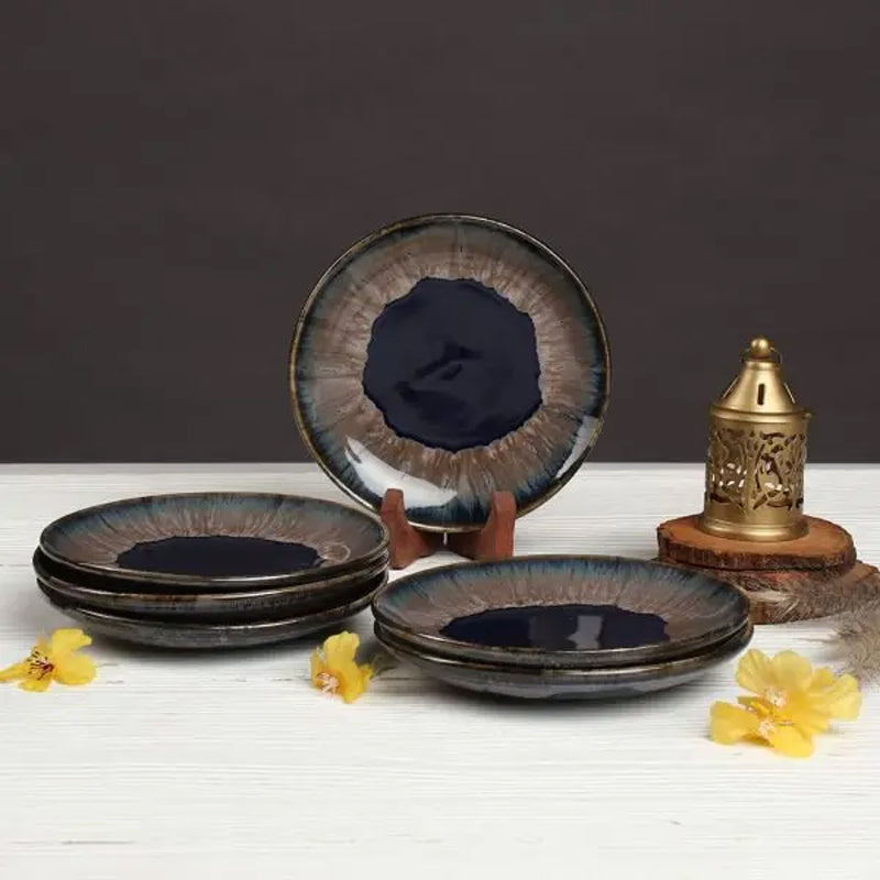 Halmi Handmade Quarter Plate - Set of Two