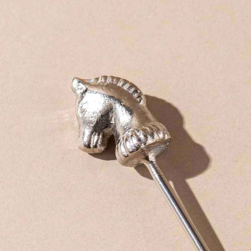 Garnish Needle Stainless Steel Cocktail Pick - Silv media 5