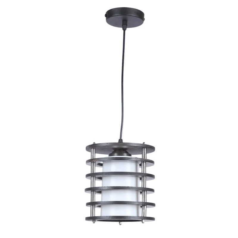 Grylla Wooden Ceiling Lamp - Round media 4