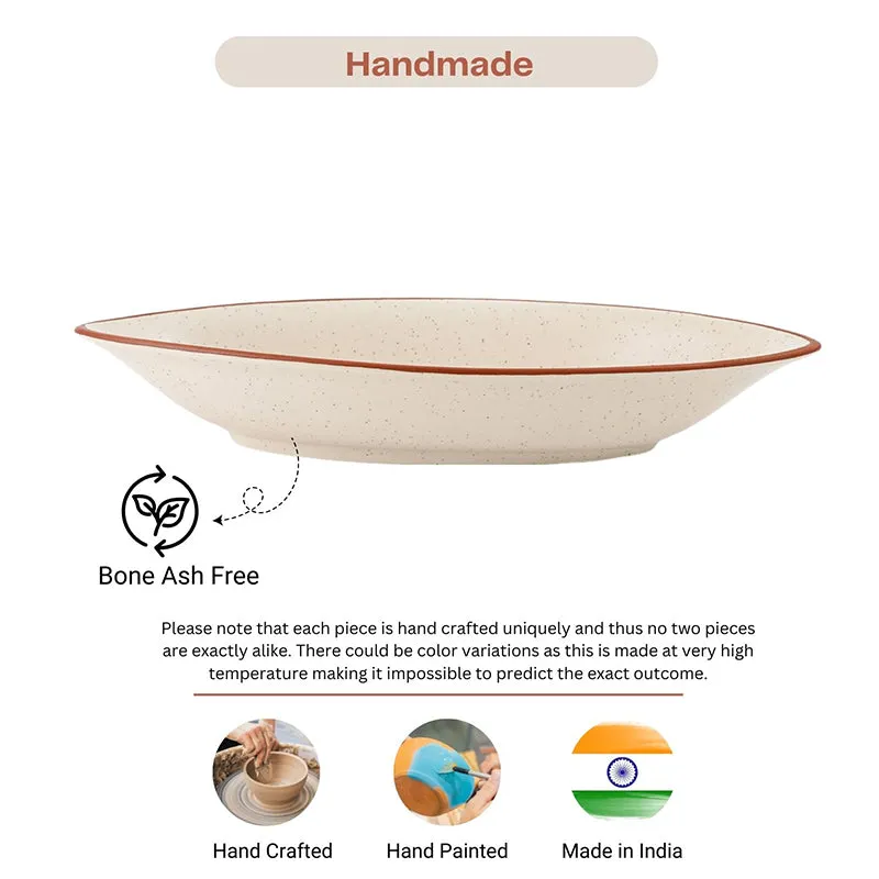 Viiva Ceramic Serving Bowl - 600 mL media 6