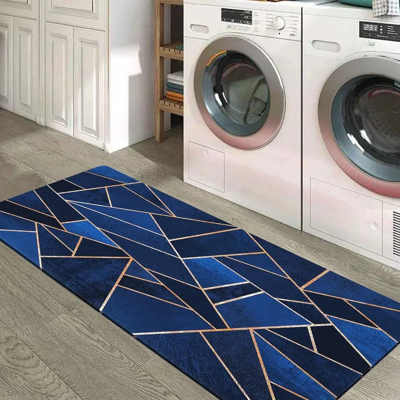 Velquira Anti Skid Rubber Runner Rug media 1