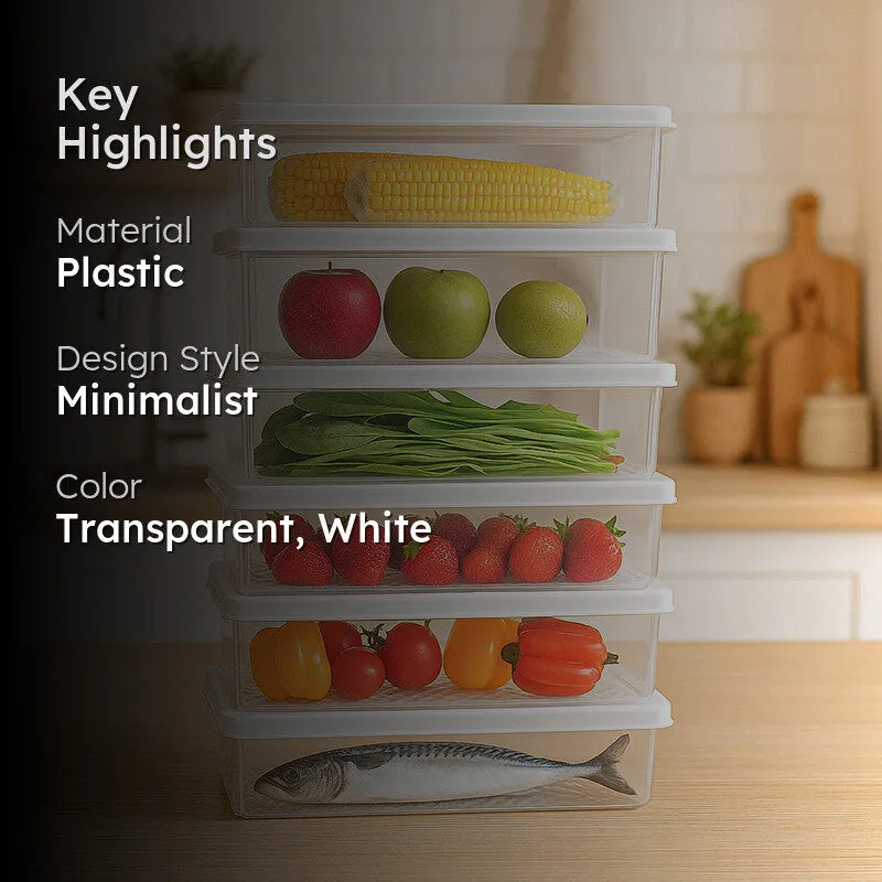 Milton Orchard BPA Free Fridge Container (1.5 L) - Set Of Six media 2