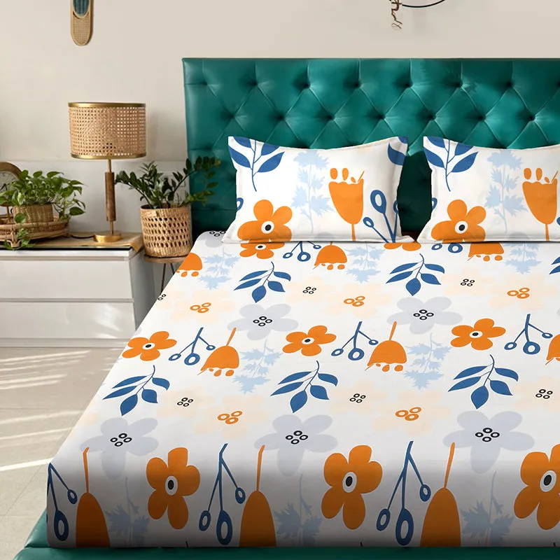 Clarice Fitted Bedsheet - 180 GSM media 4