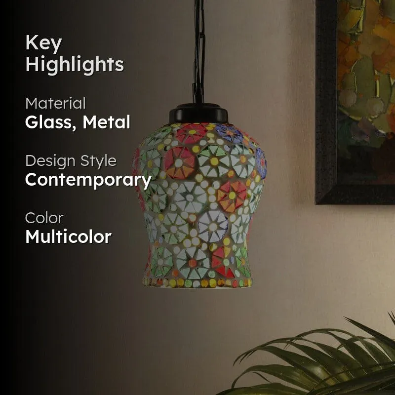 Bloom Paradise Glass Ceiling Lamp media 2