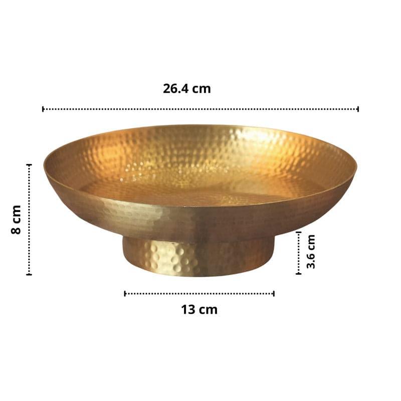 Sarcha Hammered Urli - Gold media 5