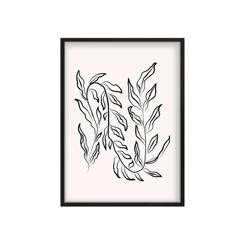 Everleaf Canvas Wall Painting With Black Frame media 3