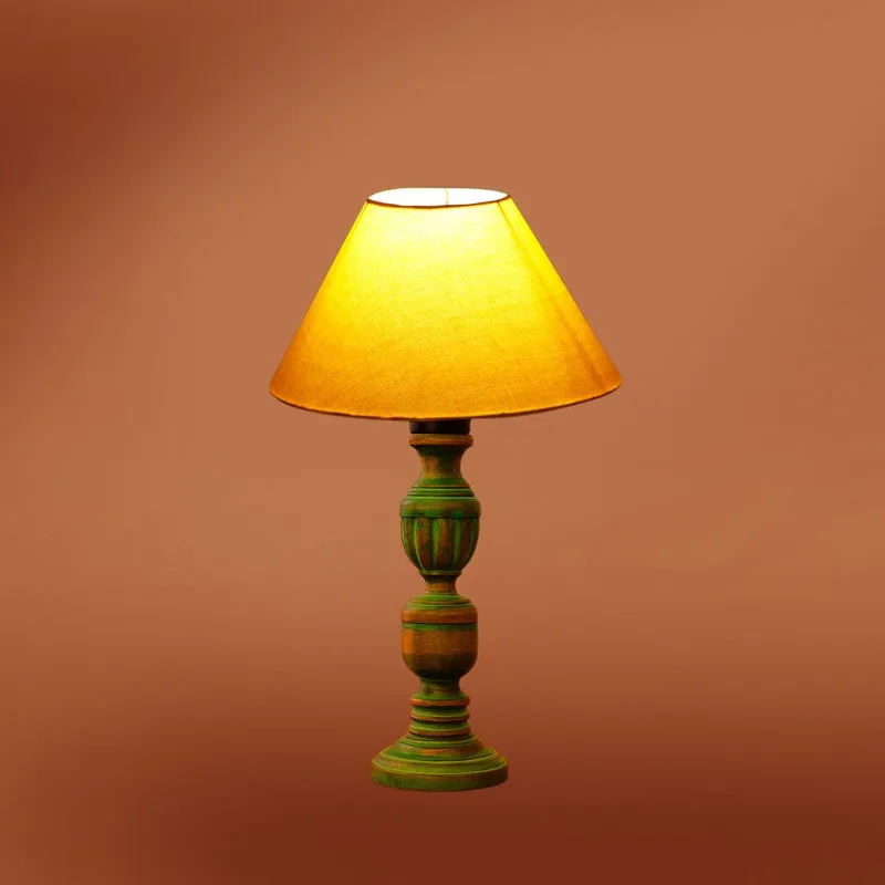 Arvello Vyno Wooden Table Lamp - Yellow media 7