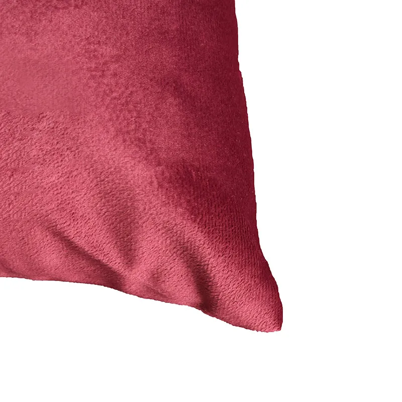 Vintara Velvet Cushion Cover (Red) - Set Of Five media 5